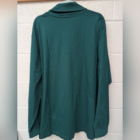 L. L. Bean size 2XLT turtle neck NWT in hunter green - Picture 2 of 13